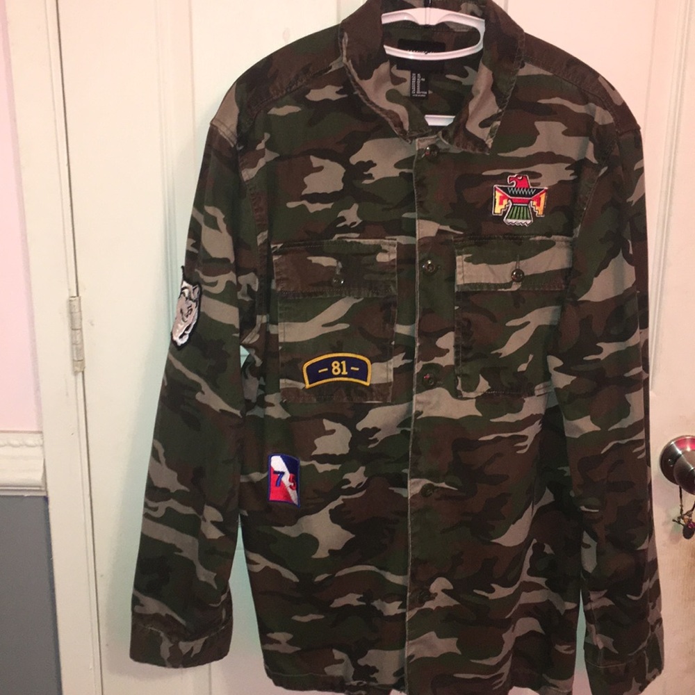 Forever 21 Men’s Camo Jacket